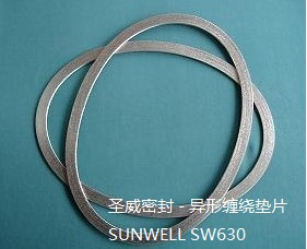 Non-rounded Spiral wound Gaskets