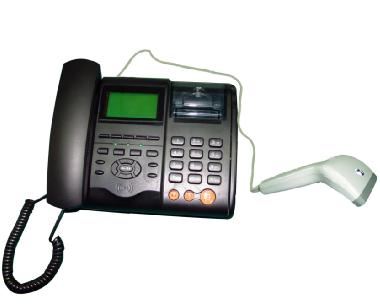 Phone POS terminal with barcode reader