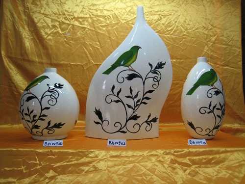ceramic craft vase