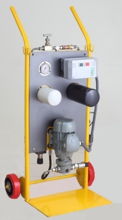 hydraulic oil filtration cleaning system machine