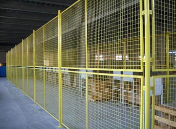 workshop welded wire mesh fence