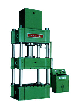 Special hydraulic press for heat insulation material
