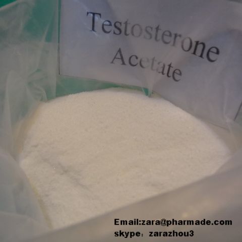 Testosterone acetate steroid