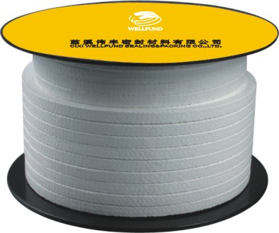 Pure PTFE fiber braided packing