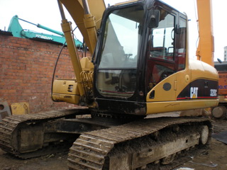 Used CAT320C crawler excavator