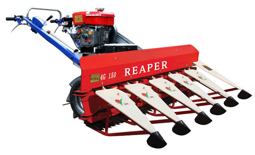 Self-propelled rice paddy harvester mini Soy Bean harvesters