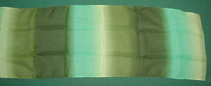 100% Polyester Chiffon Printed Degrade Scarf - Stock