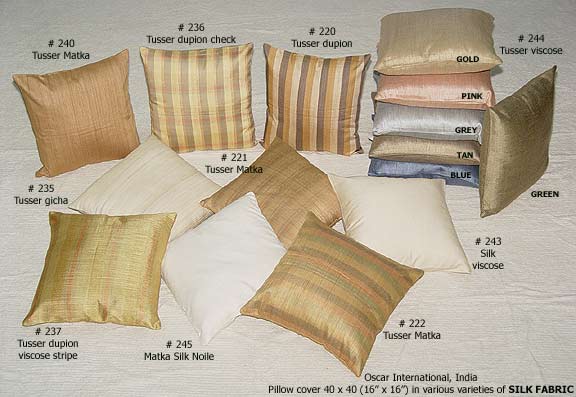 Pillow covers & curtains