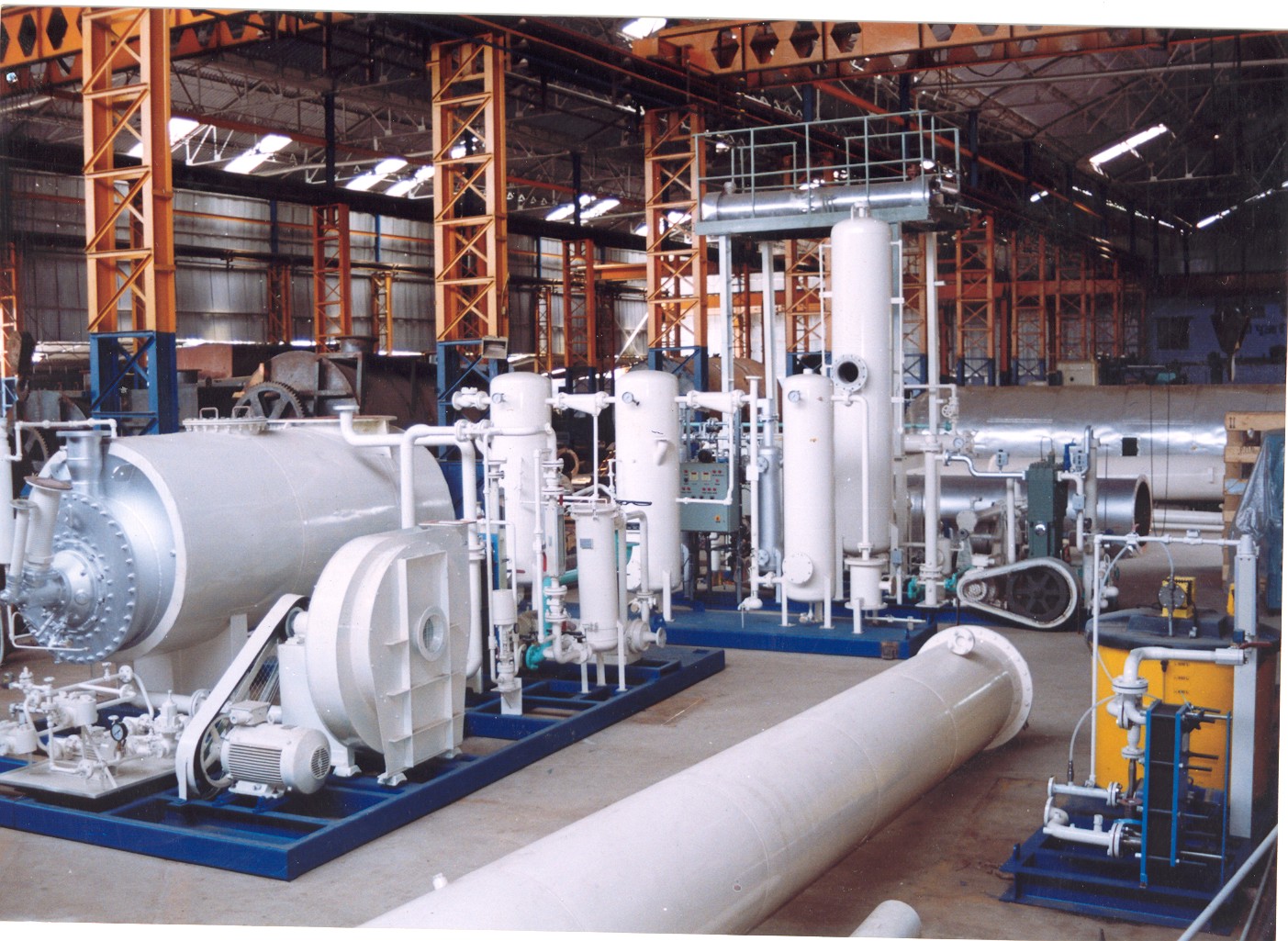 Carbondioxide (Co2) plant & equipments