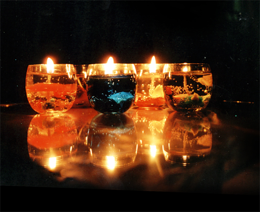 Decorative Gel Candles