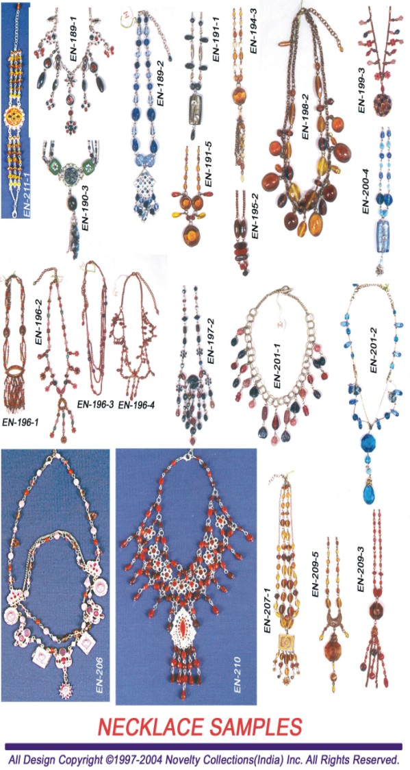  Beaded jewellery: Necklace