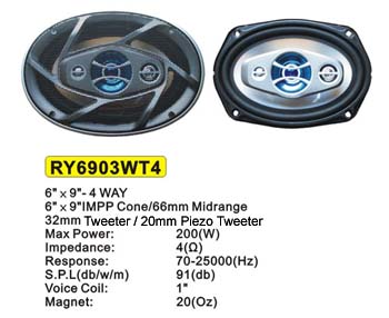 6 X 9 Car Speaker