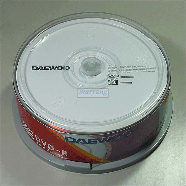 Daewoo 8x DVD-R Blank Media