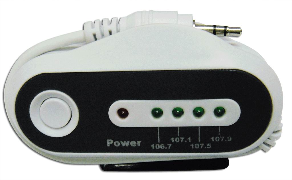 FM Wireless Transmitter (4 Channels)