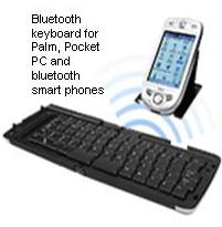 Foldable Bluetooth Keyboard For Palm, Pocket PC