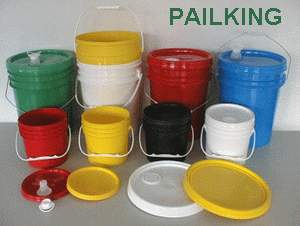 Pailking Color Plastic Pails Buckets Containers
