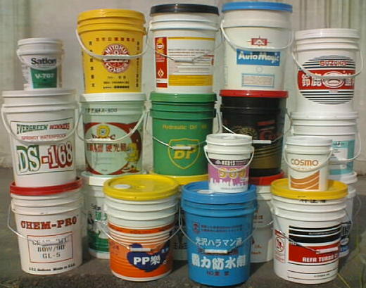Pailking Paint Pails, Buckets, Containers