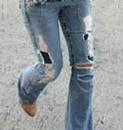 True Religion Patch Denim Jeans