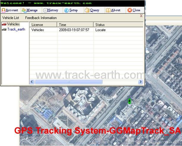 GPS Tracking System- real time tracking software