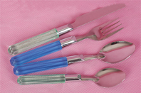 Sell Western spoon handle plastic knife and fork