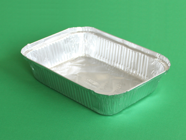 aluminum foil container and aluminum foil