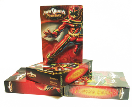 Sell Power Rangers-Mystic Force Playing Cards