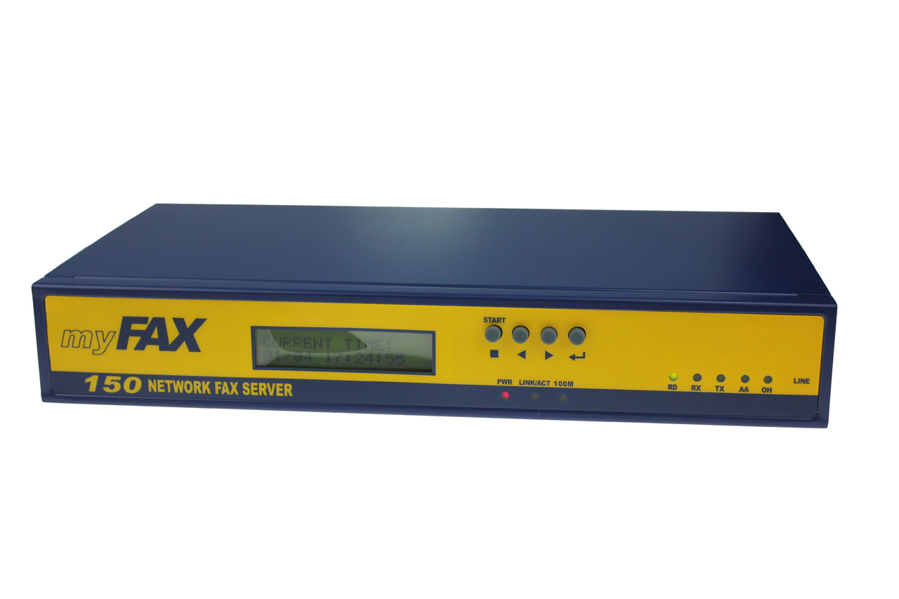 Sell network fax server(myfax150)