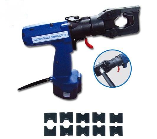 cordless hydraulic crimping tool