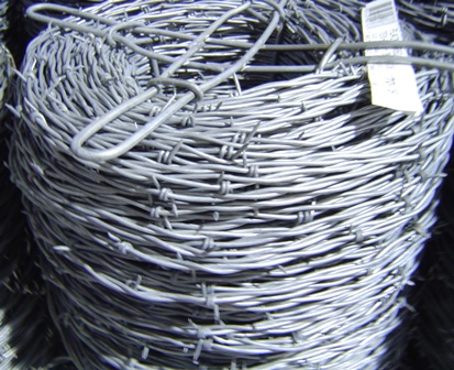 galvanized barbed wire, pvc coated barbed wire